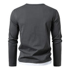 Dominic O-Neck Long Sleeve Tee Shirt Men's