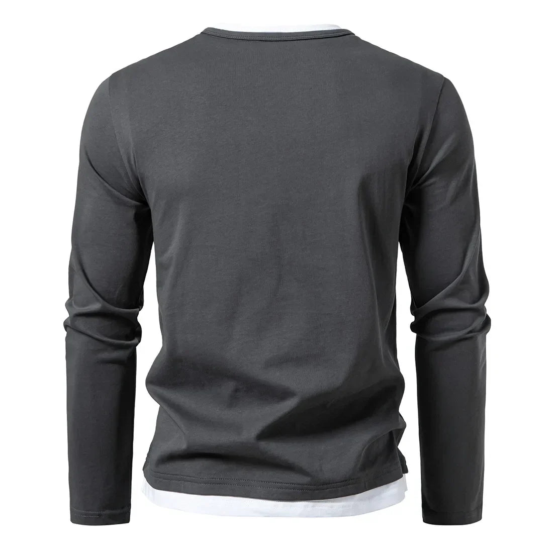 Dominic O-Neck Long Sleeve Tee Shirt Men's