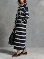 Nolana Half Zip Hoodie Dress Women's