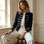 Haven Beck Camille Tailored Military Jacket Women's Fitted