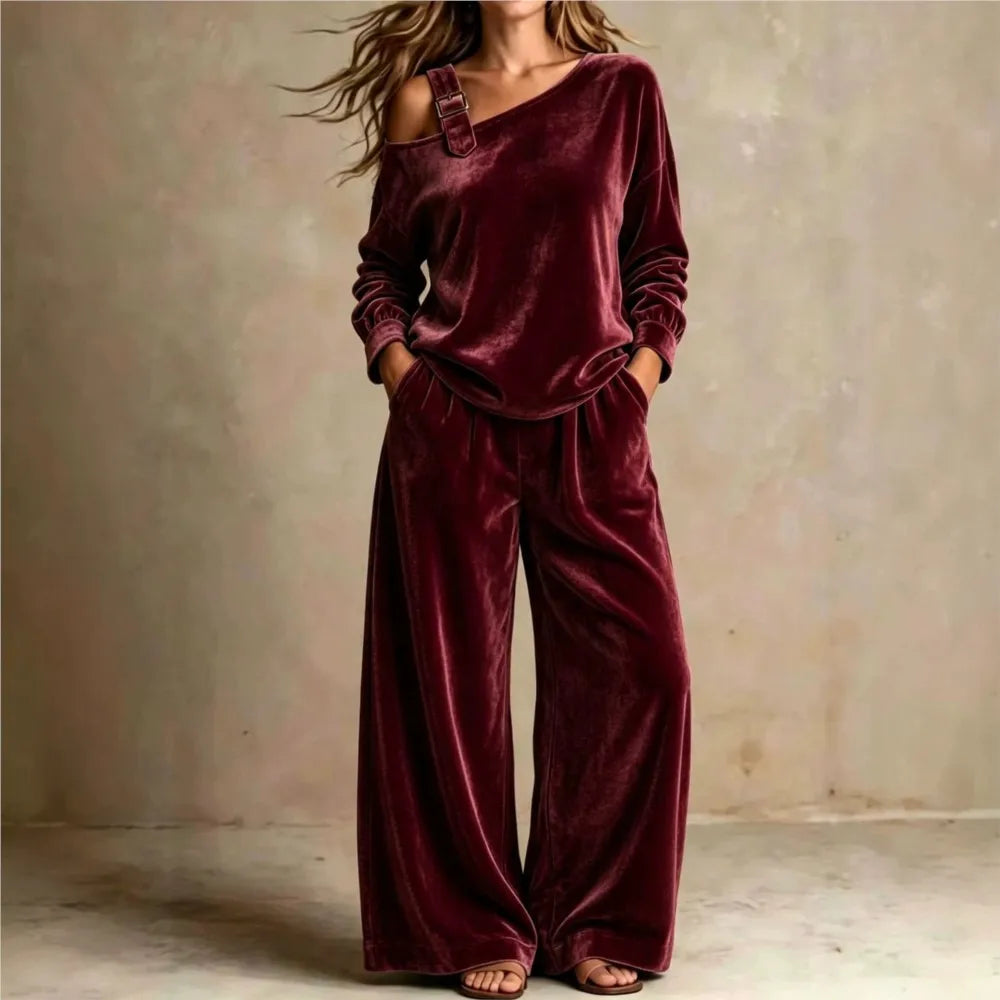 Halcyon Buckle Strap Two-Piece Set Women's