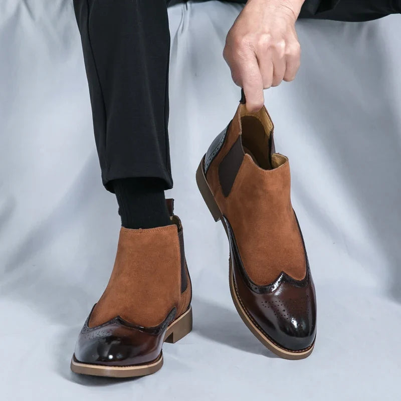 Grantham Wingtip Chelsea Boot Men's