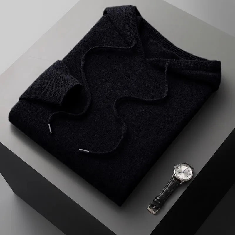 Montaro Merino Wool Hoodie Men's