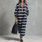 Nolana Half Zip Hoodie Dress Women's