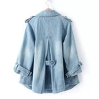 Haven Beck Darby Denim Cape Jacket Women's Relaxed Fit