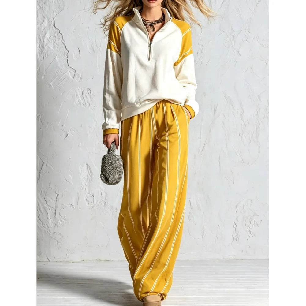 Fenella Quarter Zip Pant Set Women's