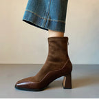 Marilena Square Toe Boots Women's
