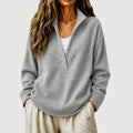 Tessa Split Collar Pullover Women's