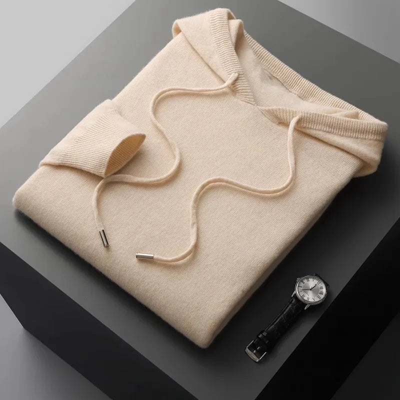 Montaro Merino Wool Hoodie Men's
