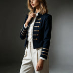 Haven Beck Camille Tailored Military Jacket Women's Fitted