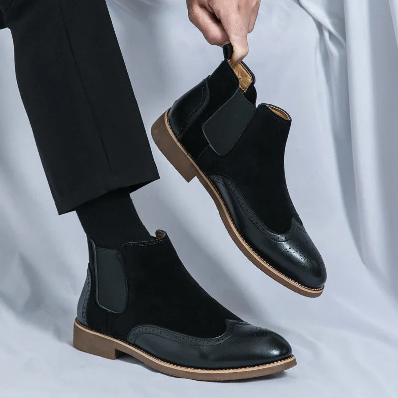 Grantham Wingtip Chelsea Boot Men's