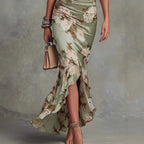 Haven Beck Shelby V-Neck Floral Maxi Wedding Guest Dress