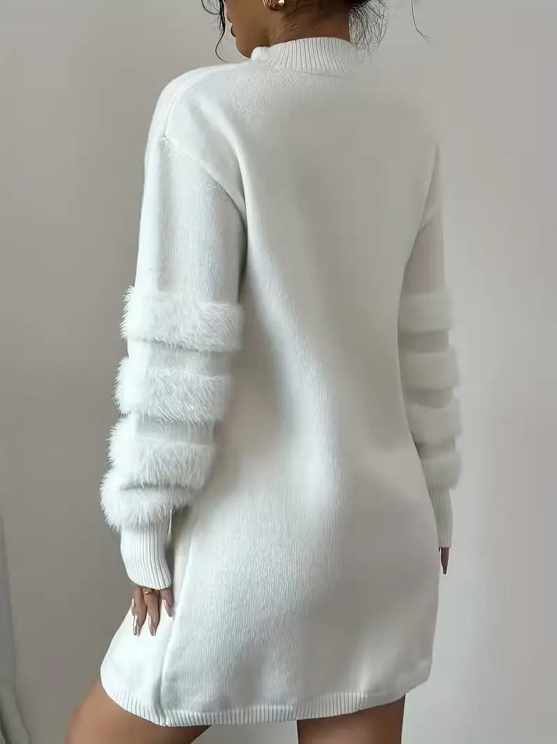 Odalys Mock Neck Sweater Dress Women's