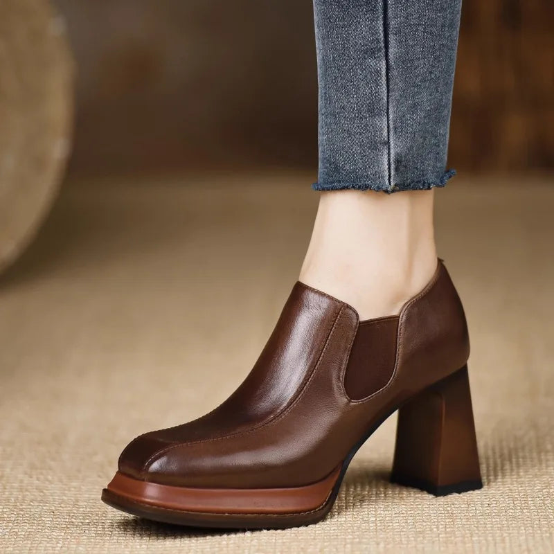 Marlow Block Heel Pumps Women's