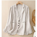Rosalie Linen Blend Blazer Women's