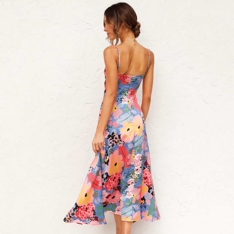 The Hills Nashville Faith Women's Printed Maxi Dress Green