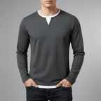 Dominic O-Neck Long Sleeve Tee Shirt Men's