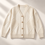 Frances Cable Button Cardigan Women's