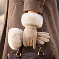 Amira Fur Gloves Women's