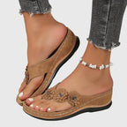 The Hills Nashville Alexis Women's Orthopedic Flip Flops Arch Support