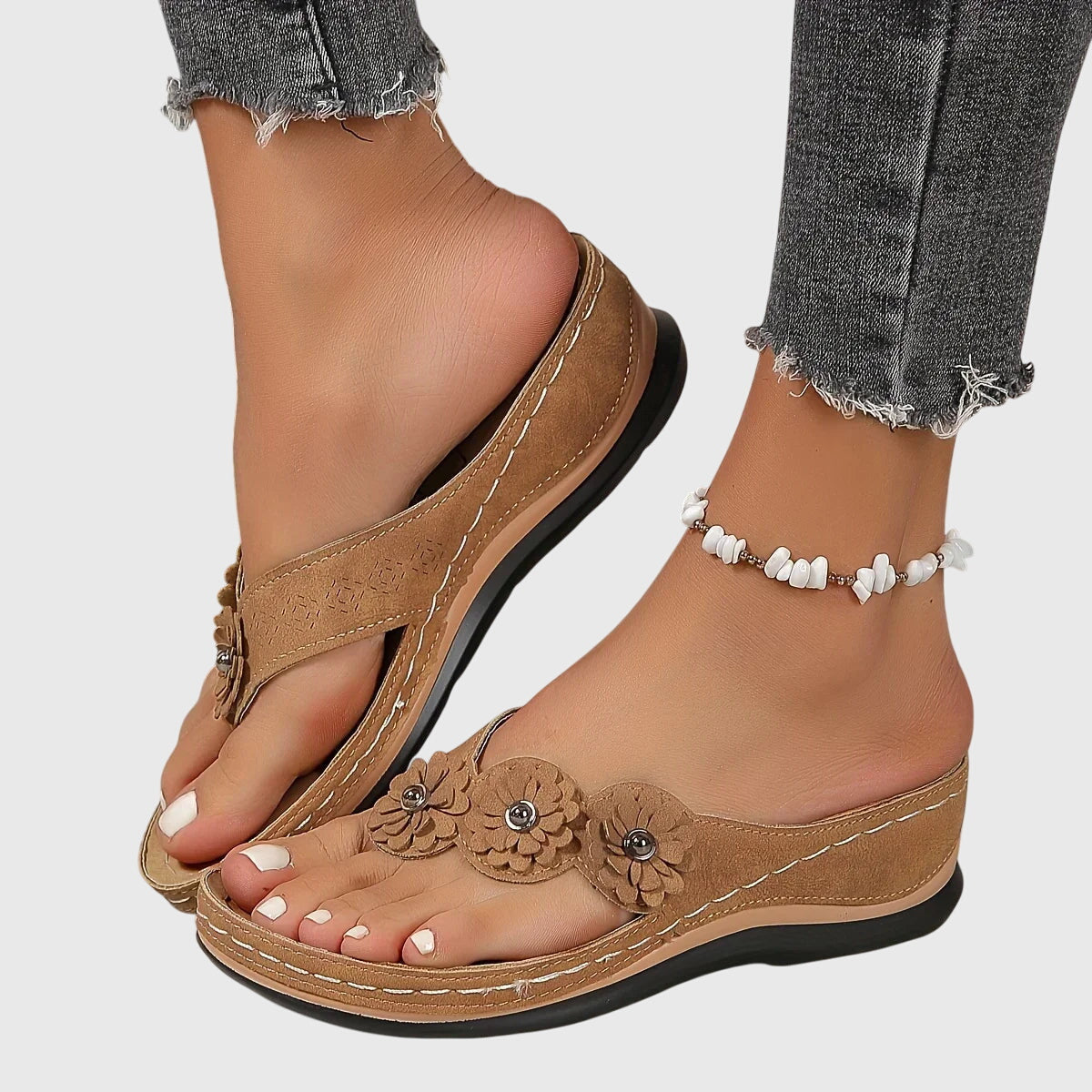 The Hills Nashville Alexis Women's Orthopedic Flip Flops Arch Support