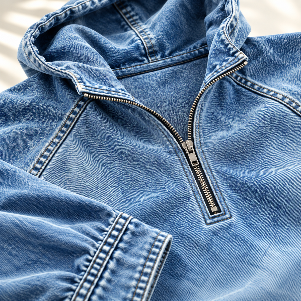 Jacob Washed Zip Hoodie Men's