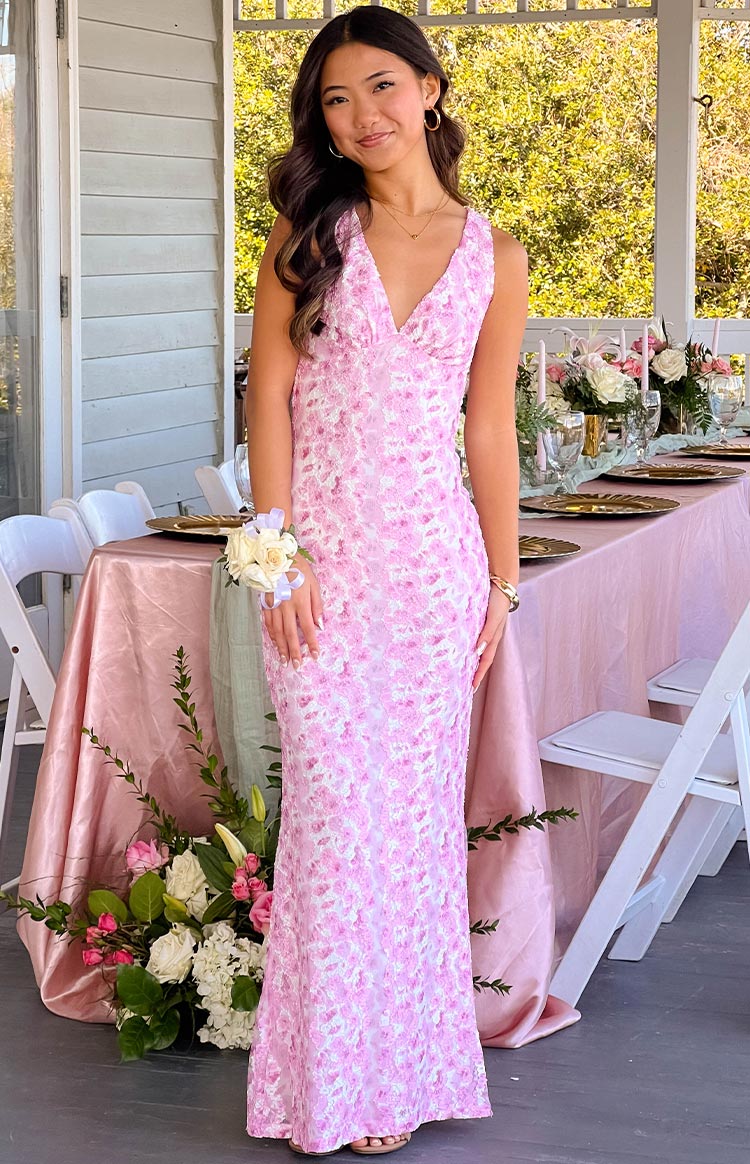 The Hills Nashville Blair Women's Floral Sleeveless Wedding Guest Dress