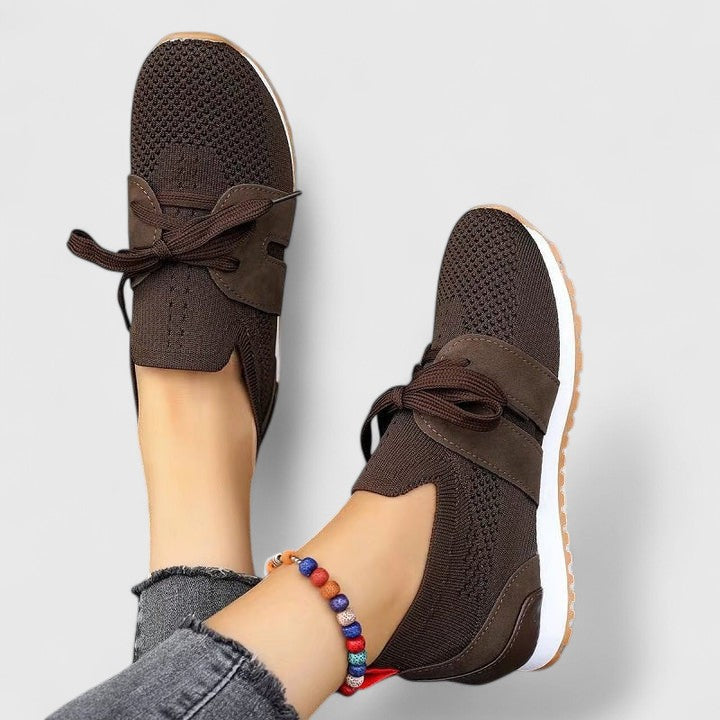 Mikhailah Women's Orthopedic Slip-On Sneakers Breathable Non-Slip Sole