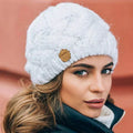 Women Cable Knit Beanie