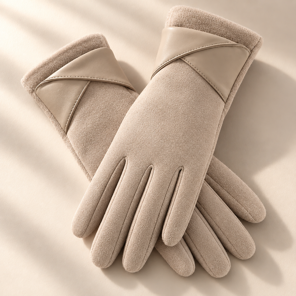 Helena Wrap Cuff Gloves Unisex