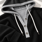 Jesse Bell Waffle Henley Unisex