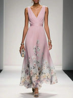 The Hills Nashville Isabella Women's Floral Print Wedding Guest Dress