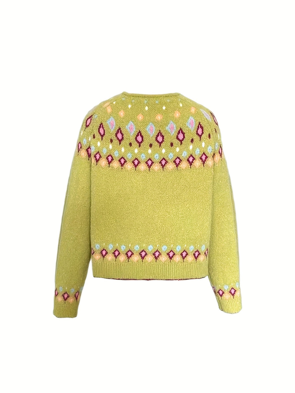 Harper & Wells Esme Nordic Patterned Cardigan Women's