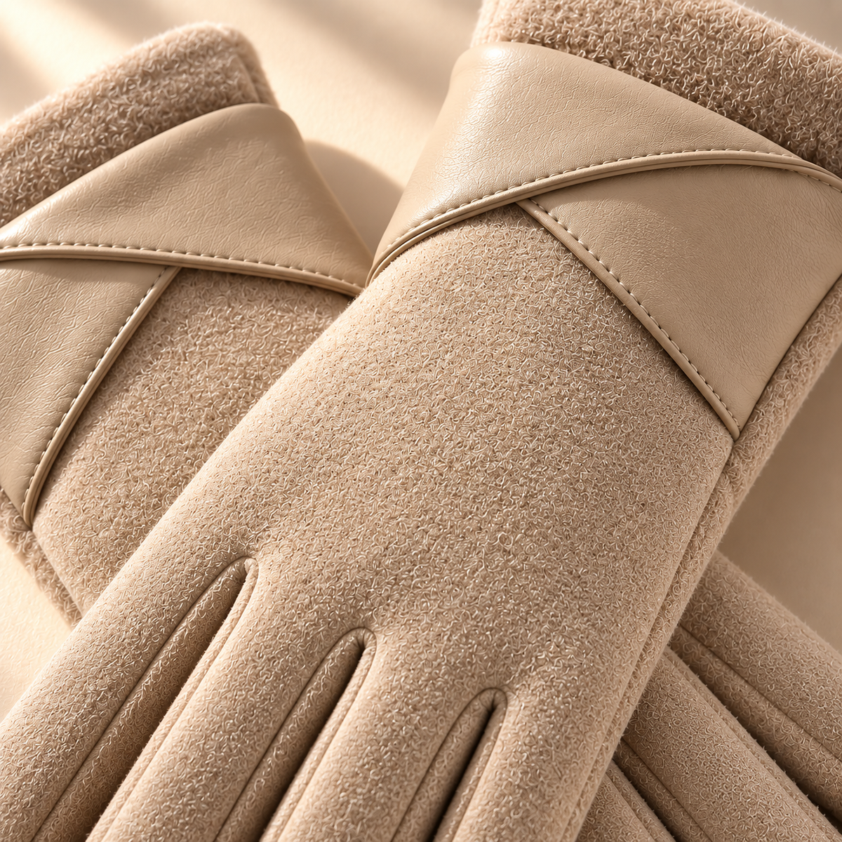 Helena Wrap Cuff Gloves Unisex