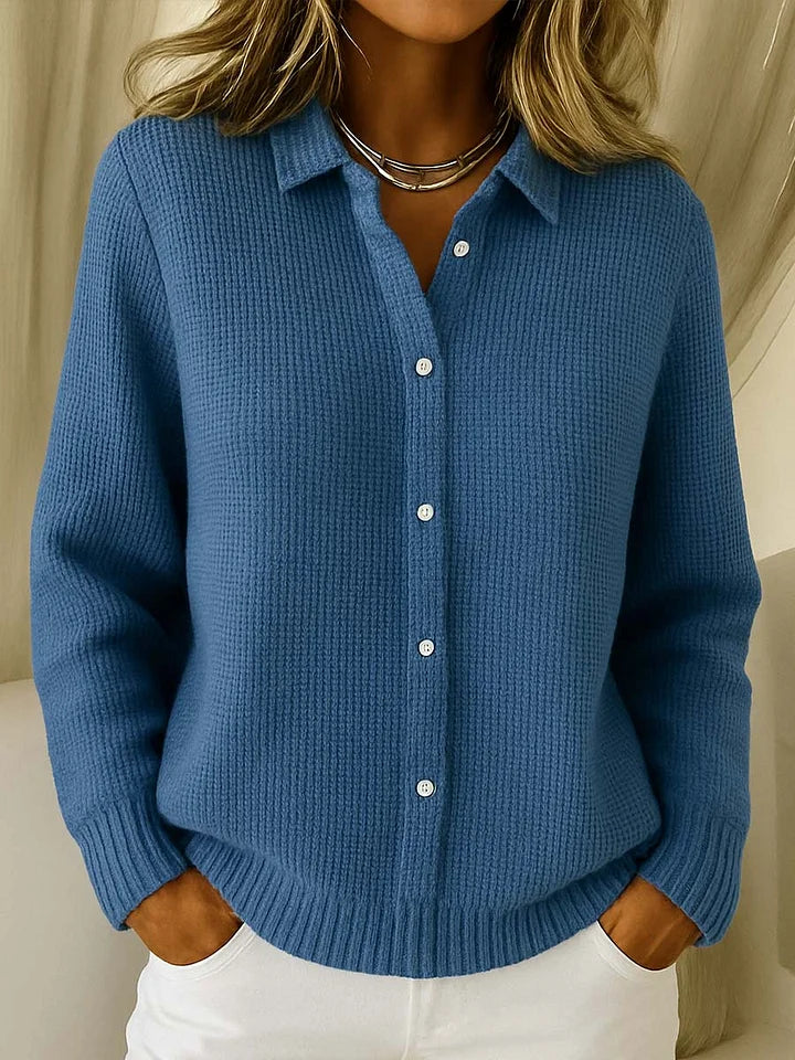 Harper & Wells Harlow Elegant Cozy Knit Button-Front Cardigan