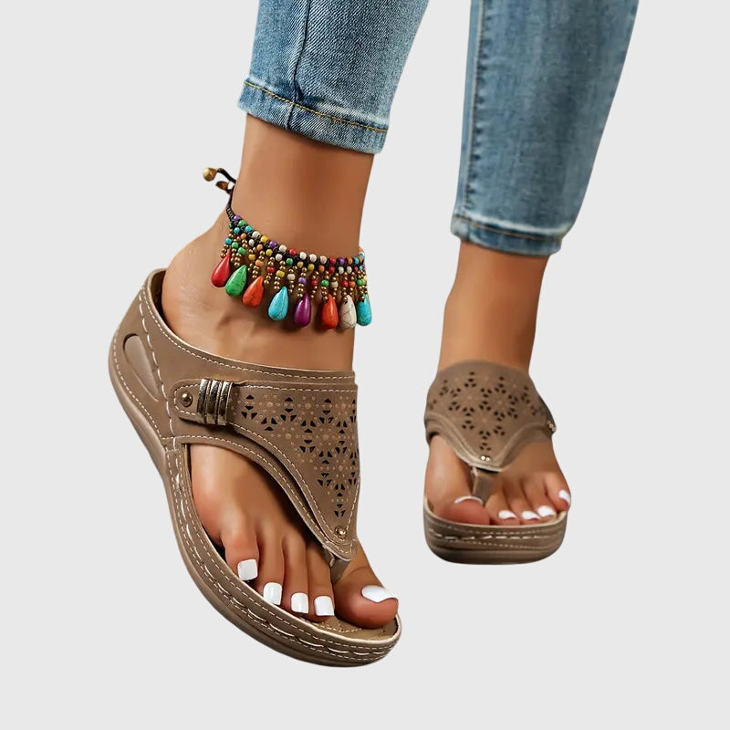 The Hills Nashville Kaylie Women's Orthopedic Wedge Sandals