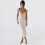 The Hills Nashville Brooklyn Women's Fitted Mermaid Wedding Guest Dress