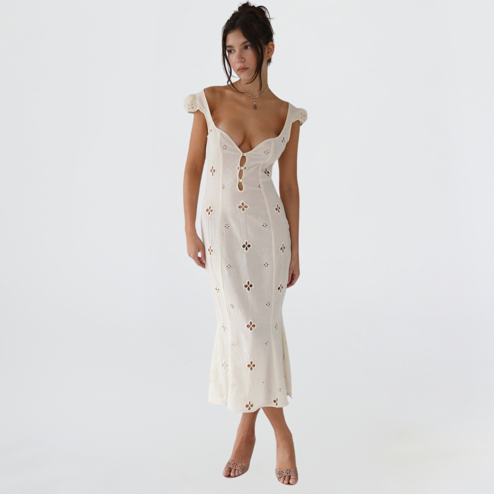 The Hills Nashville Brooklyn Women's Fitted Mermaid Wedding Guest Dress