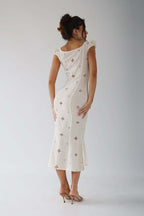 The Hills Nashville Brooklyn Women's Fitted Mermaid Wedding Guest Dress
