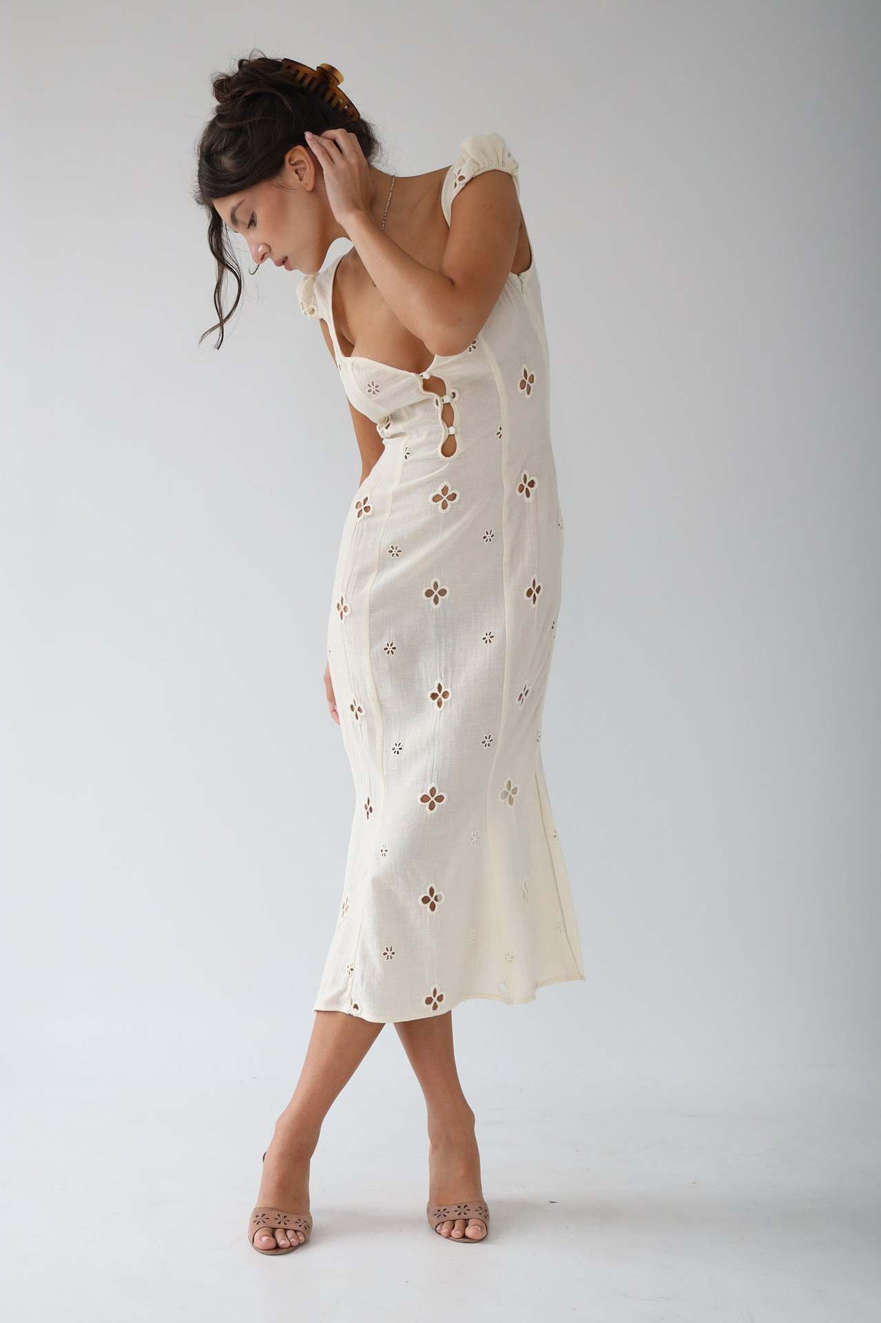 The Hills Nashville Brooklyn Women's Fitted Mermaid Wedding Guest Dress