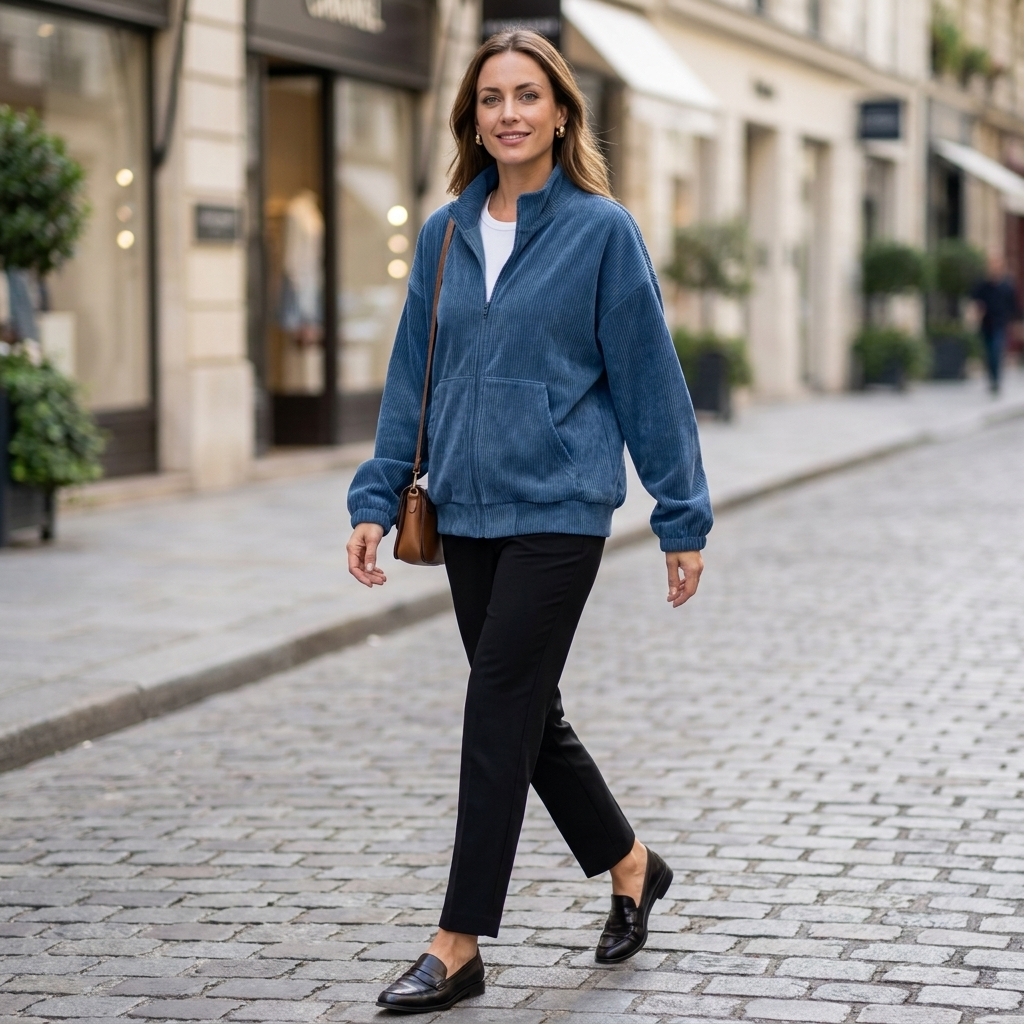 Cleo Corduroy Zip Jacket Women's