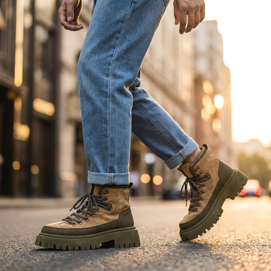 Barnaby Platform Hiking Boot Men's