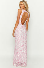 The Hills Nashville Blair Women's Floral Sleeveless Wedding Guest Dress