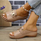 The Hills Nashville Adele Orthopedic Wedge Heel Sandals Vegan