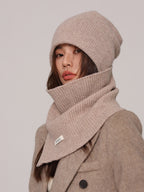 Wool Beanie and Snood Set