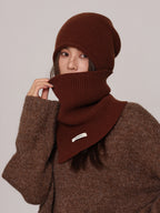 Wool Beanie and Snood Set