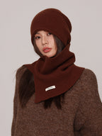 Wool Beanie and Snood Set