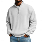 Harlan Ribbed Quarter-Zip Pullover Men's