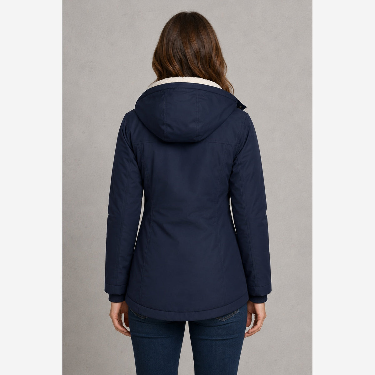 Aveline Longline Waterproof Hooded Fleece Lined Coat Women's
