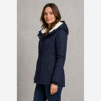 Aveline Longline Waterproof Hooded Fleece Lined Coat Women's